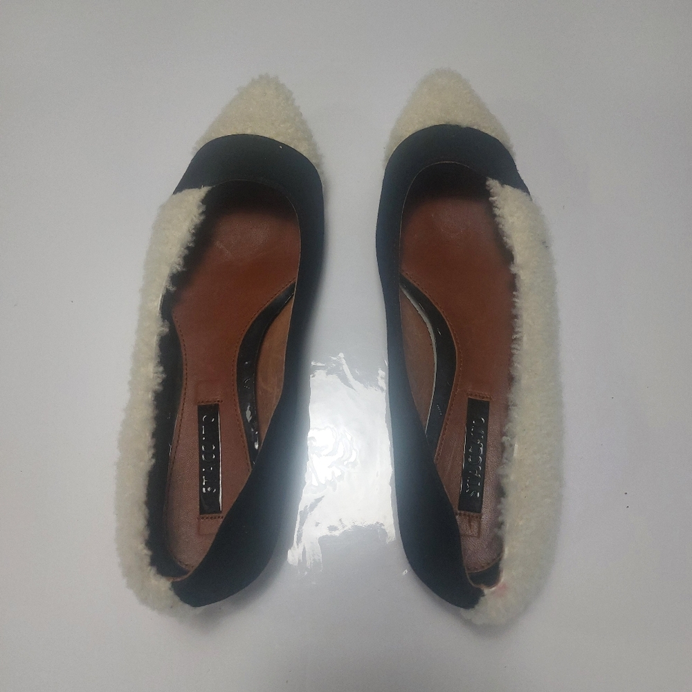 STACCATO Women's Faux Fur Flats Size 9 - Picture 12 of 15